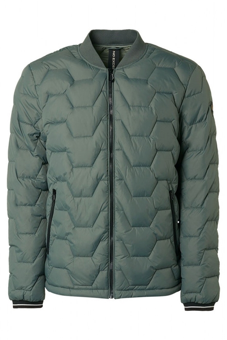 JACKET SHORT FIT PADDED DARK SEAGREEN 4