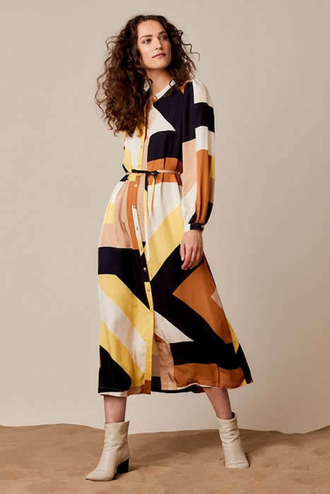 DRESS GRAPHIC LINES MULTICOLOUR 1