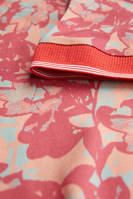 DRESS WITH ALL-OVER PRINT RUBY BLUSH 3