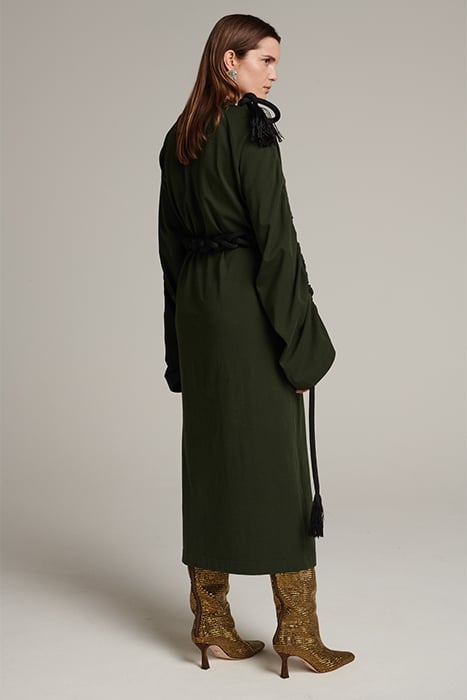 WANDER DRESS BLACK GREEN 2