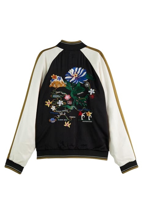 SOUVENIR JACKET IN VISCOSE (ECOVERO™) BLACK 2