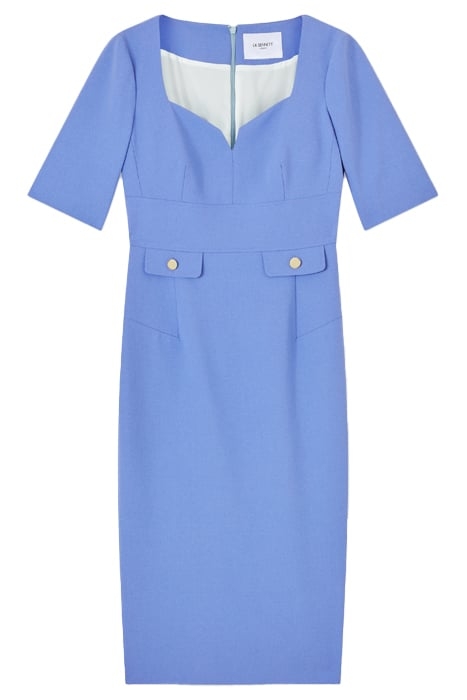 DIANA MIDI DRESS WEDGEWOOD 4