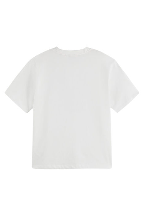 GRAPHIC PRINTED LOOSE-FIT T-SHIRT IN ORGANIC COTTON WHITE 2