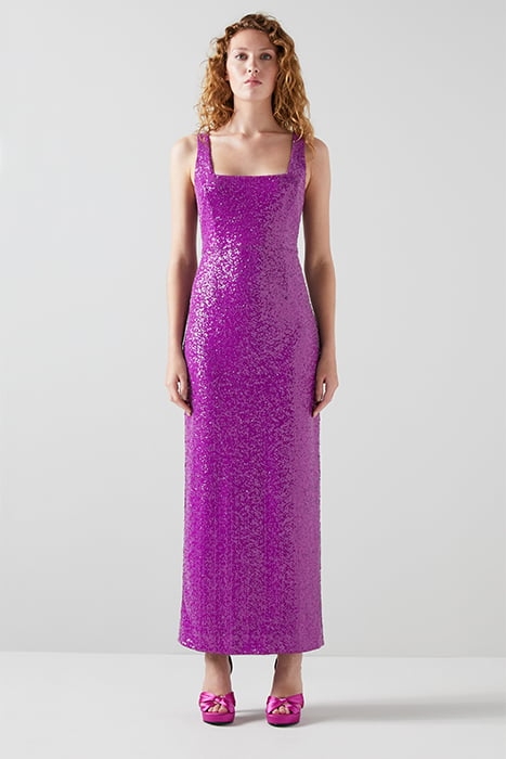 WINTER MAXI DRESS VIOLET 1