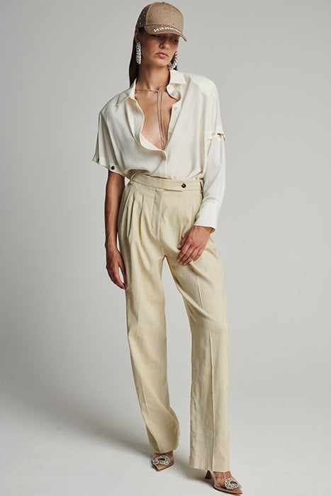 CRAG TROUSER STONE LINEN 4