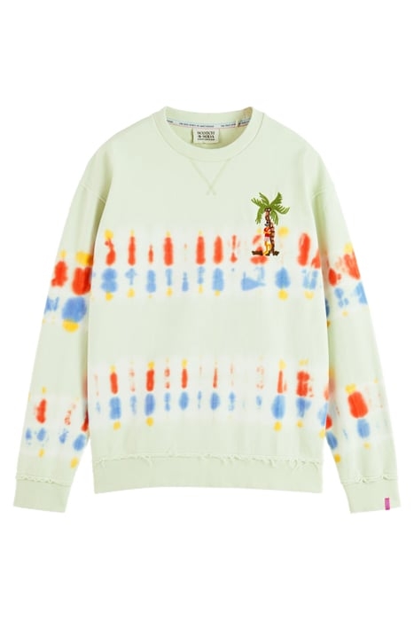 TIE-DYE SWEATSHIRT MINT TIE DYE 1