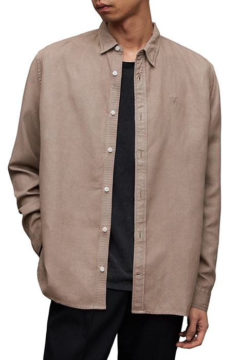 LAGUNA LS SHIRT CHESTNUT BROWN 1