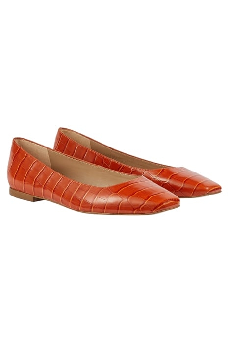 PHYLLIS BALLERINA SHOES ORANGE 2