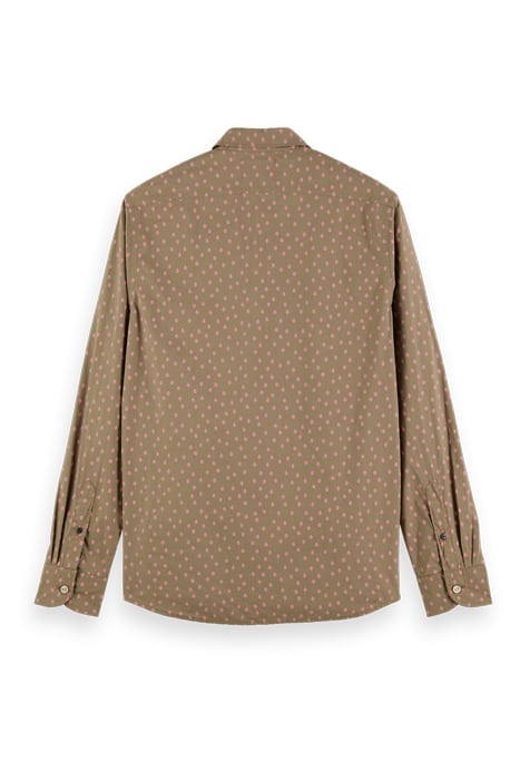 SLIM-FIT ALLOVER PRINTED POPLIN SHIRT COMBO C 2