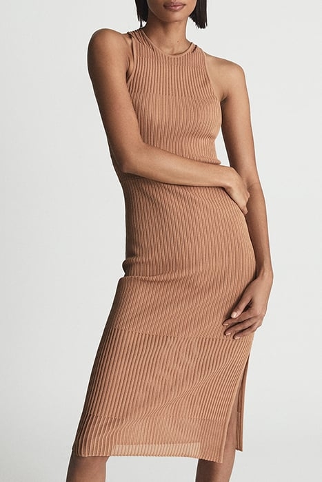 AURELIA-SHEER STRIPE KNIT PINK 1