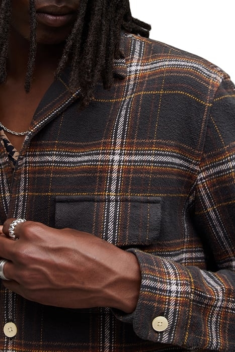 ISONDE LS SHIRT WASHED BLACK 7