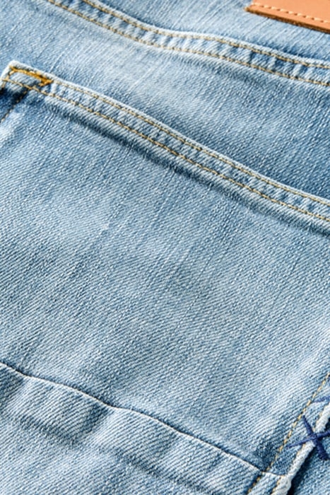 ESSENTIALS RALSTON IN ORGANIC COTTON – AQUA BLUE 3