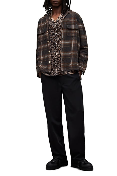 ISONDE LS SHIRT WASHED BLACK 3