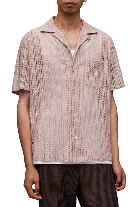 CALA SS SHIRT PALE ROSE PINK 1