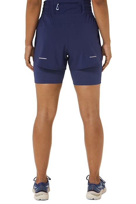 NAGINO 4IN RUN SHORT INDIGO BLUE 2