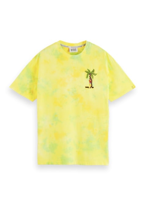 TIE-DYE TEE YELLOW TIE DYE 1