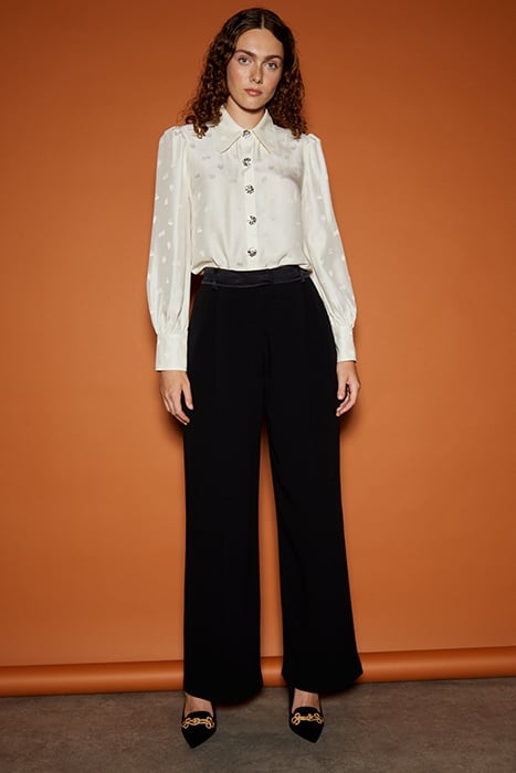 KELSEY WIDE-LEG & FLARED JEANS BLACK 6