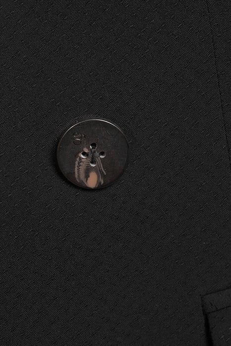 DOUBLE BREASTED TAILORED BLAZER BLACK 6