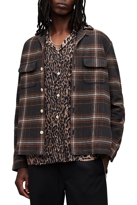 ISONDE LS SHIRT WASHED BLACK 1