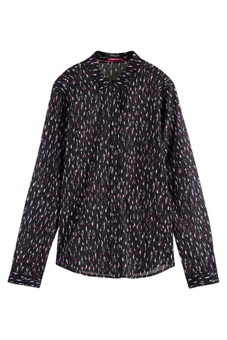 THE JO - REGULAR FIT SHIRT WITH PRINT IKAT RAIN 1