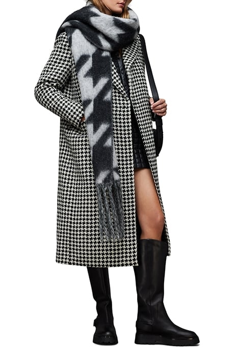 ALEXIS STAR COAT BLACK/WHITE 5