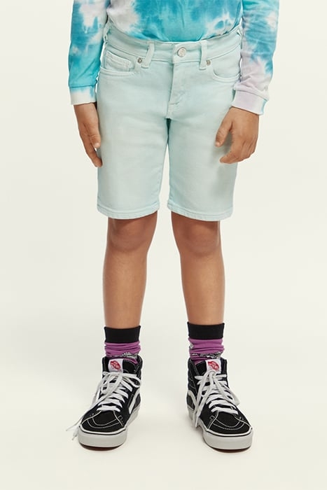 STRUMMER SLIM FIT SHORT — GARMENT DYED COLOURS PISTACHIO 2