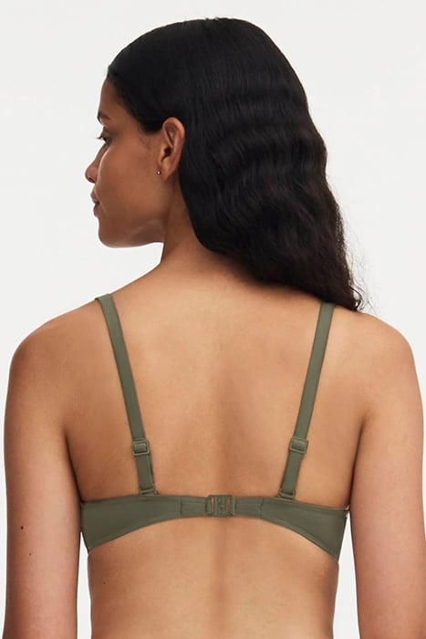 SW BRA TSHIRT PUSH KHAKI GREEN 2