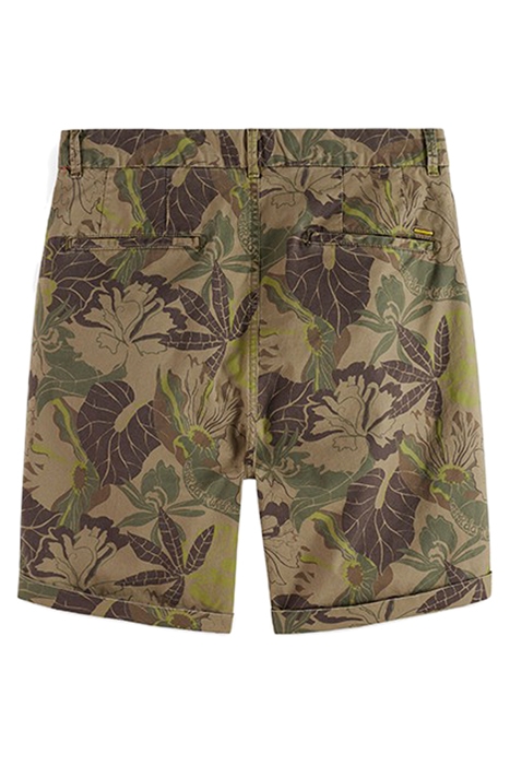 STUART- PRINTED PIMA COTTON CHINO SHORT CAMO FLORAL AOP 2