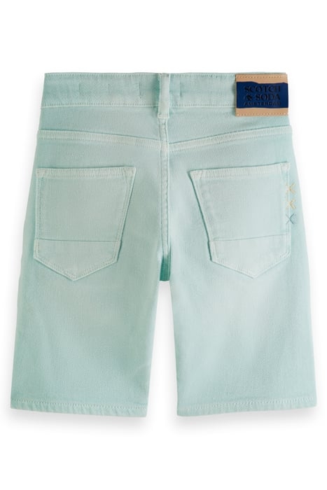 STRUMMER SLIM FIT SHORT — GARMENT DYED COLOURS PISTACHIO 8