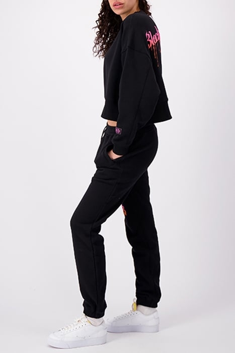 DRIPPING CREWNECK SWEATER BLACK 5