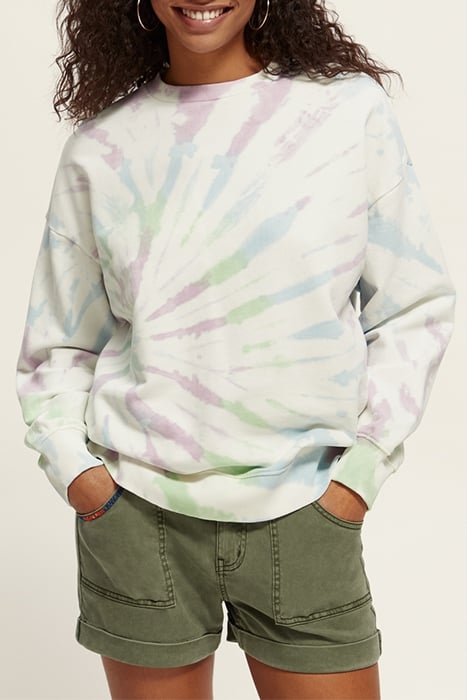 COTTON IN CONVERSION TIE-DYE OVERSIZED SWEATER TIE DYE 2