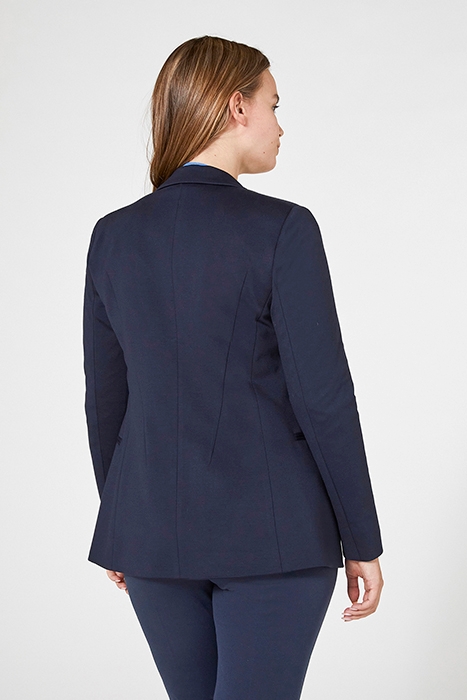STRETCH MILANO-STITCH BLAZER JACKET DARK BLUE 2