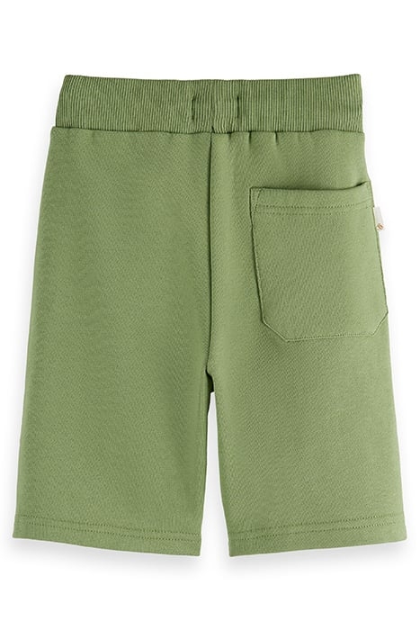 ORGANIC COTTON SWEAT SHORTS MILITARY 2