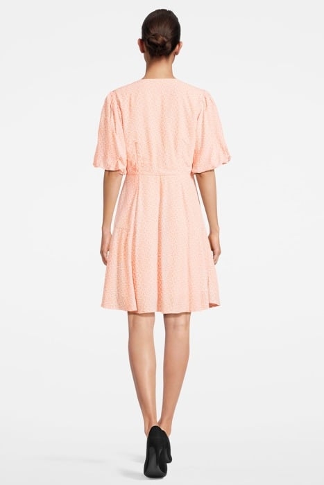 V-NECK S/S FLOWY SHIRT DRESS COMBO D 3