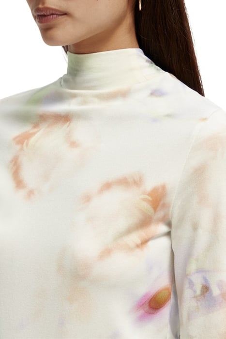 ALL-OVER PRINT SLIM-FIT LONG SLEEVE T-SHIRT MOTION PRINT 5