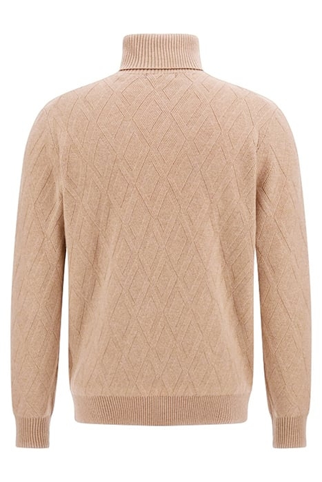 LS TN RHOMBUS STITCH HERB TAN 5