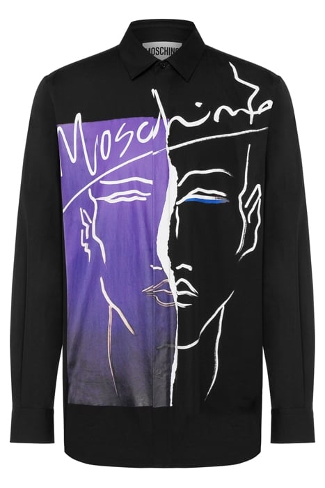 TONY VIRAMONTES ARCHIVE POPLIN SHIRT BLACK 3