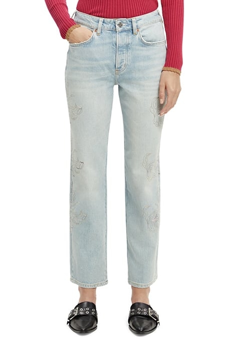 THE SKY STRAIGHT LEG JEANS — LIGHT HEART LIGHTHEART 2