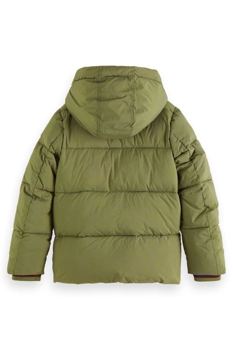 REFLECTIVE PRINT RECYCLED NYLON PADDED JACKET GREENLANDS 2