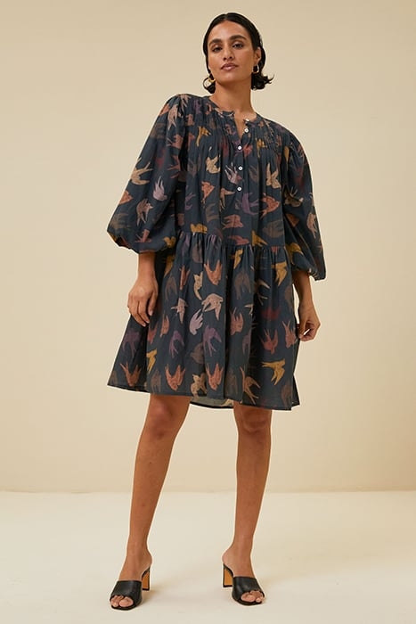 BOWIE BIRD DRESS BIRD PRINT 1