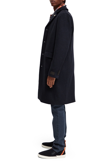 CLASSIC WOOL BLEND OVERCOAT NIGHT 6