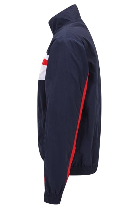 LUOYANG TRACK JACKET BLACK IRIS-BRIGHT WHITE-TRUE RED 7
