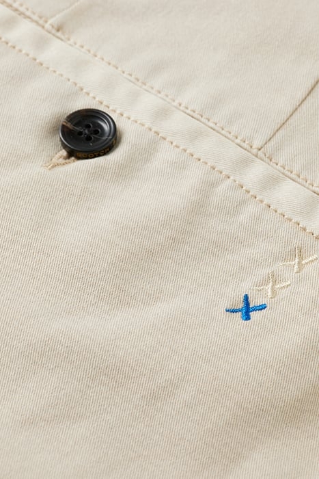 DRIFT GARMENT-DYED STRETCH TWILL CHINO OFF WHITE 8