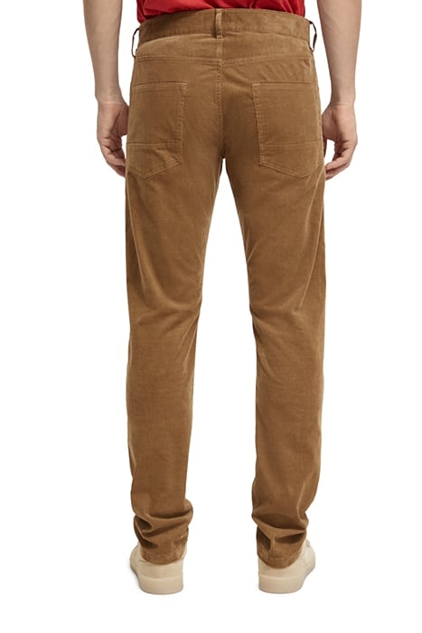 RALSTON - FINE CORDUROY 5-POCKET PANTS TAUPE 2