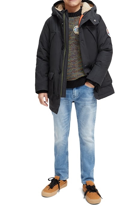 LONGER LENGTH WATER REPELLENT JACKET WITH REPREVE® FILLING A 2