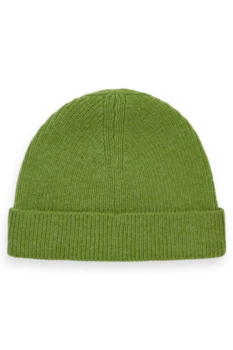 WOOL-ALPACA BLEND RIB KNIT BEANIE MOJITO 2