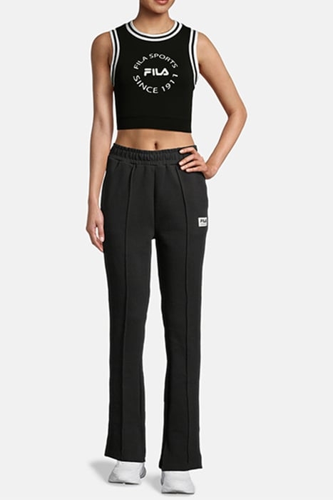 LEKKI GRAPHIC BRA TOP BLACK 3