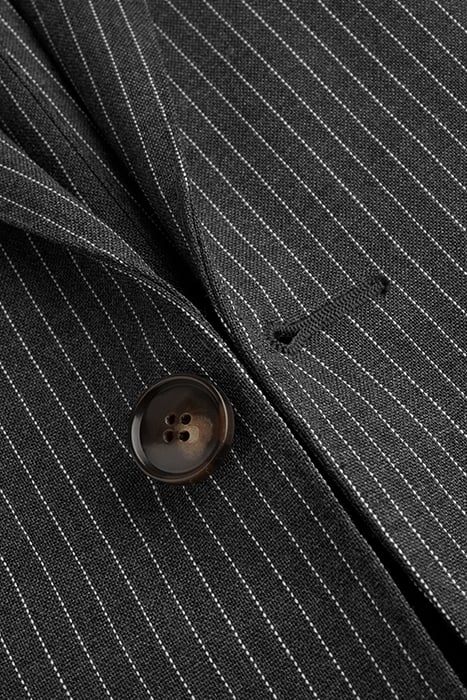 Grey Striped Havana Blazer 3