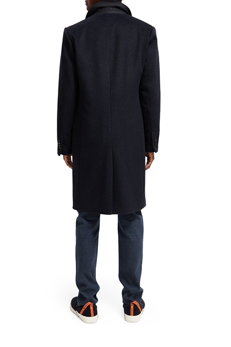 CLASSIC WOOL BLEND OVERCOAT NIGHT 3