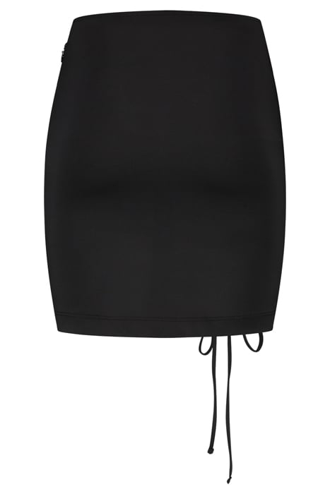DRAWCORD SKIRT BLACK 2